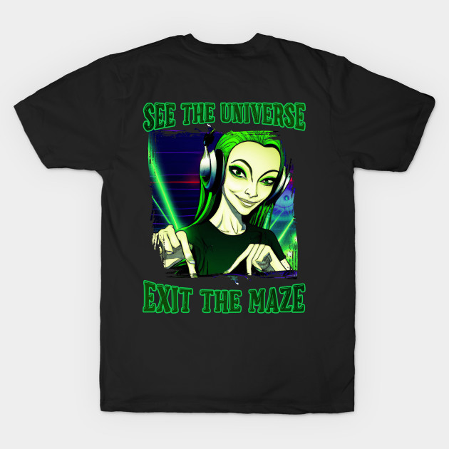 See The Universe Exit The Maze by T-Shirt Dealer